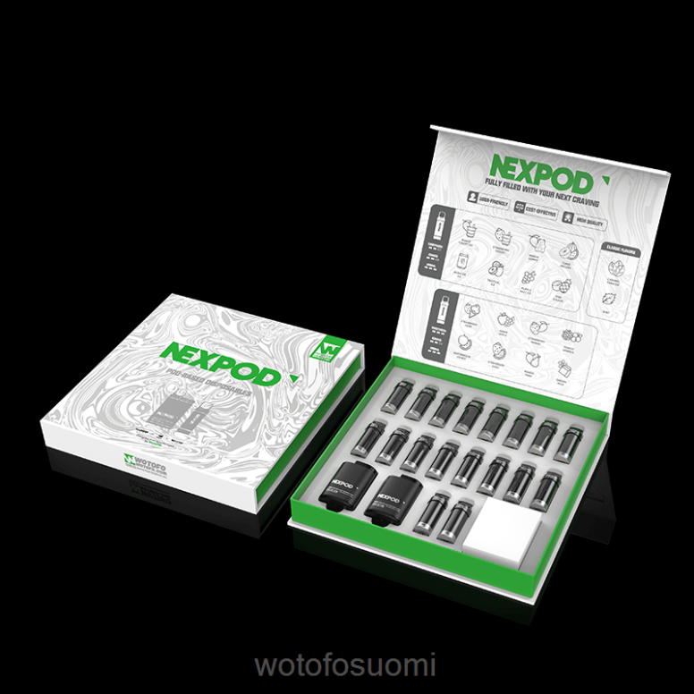 4Z6VH7 Wotofo NEXPOD sarja 20mg välttämätön laatikko | Wotofo Vape Review