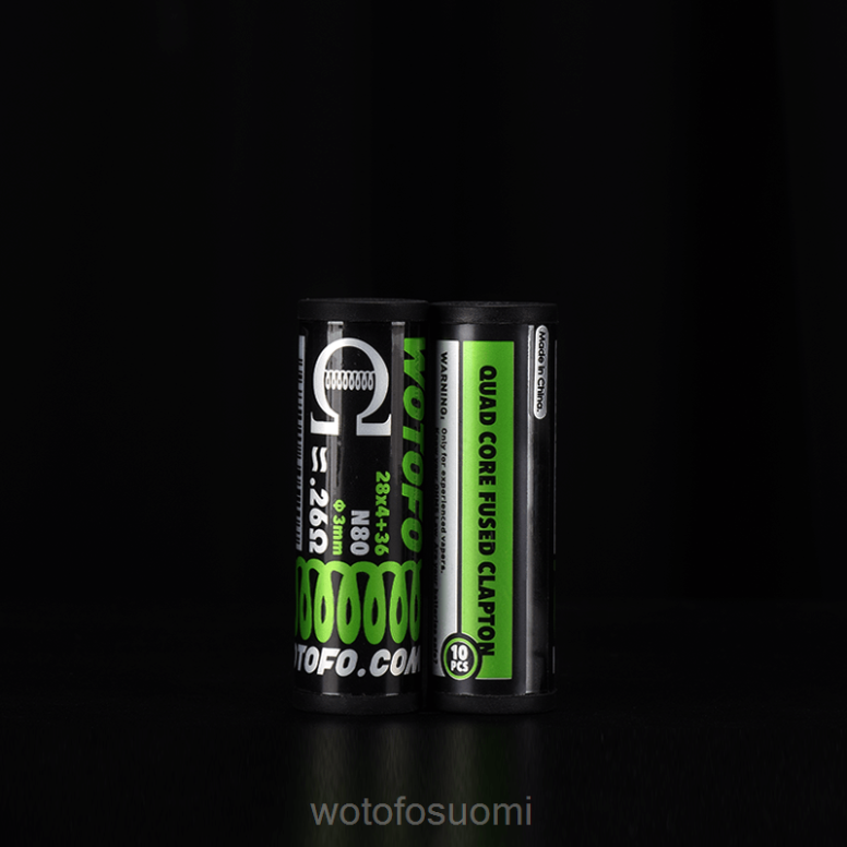 4Z6VH325 Wotofo valmiiksi rakennetut kelat kaksiytiminen sulatettu clapton 0,38 ohm 5kpl | Wotofo Flavors