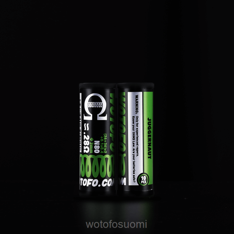 4Z6VH325 Wotofo valmiiksi rakennetut kelat kaksiytiminen sulatettu clapton 0,38 ohm 5kpl | Wotofo Flavors