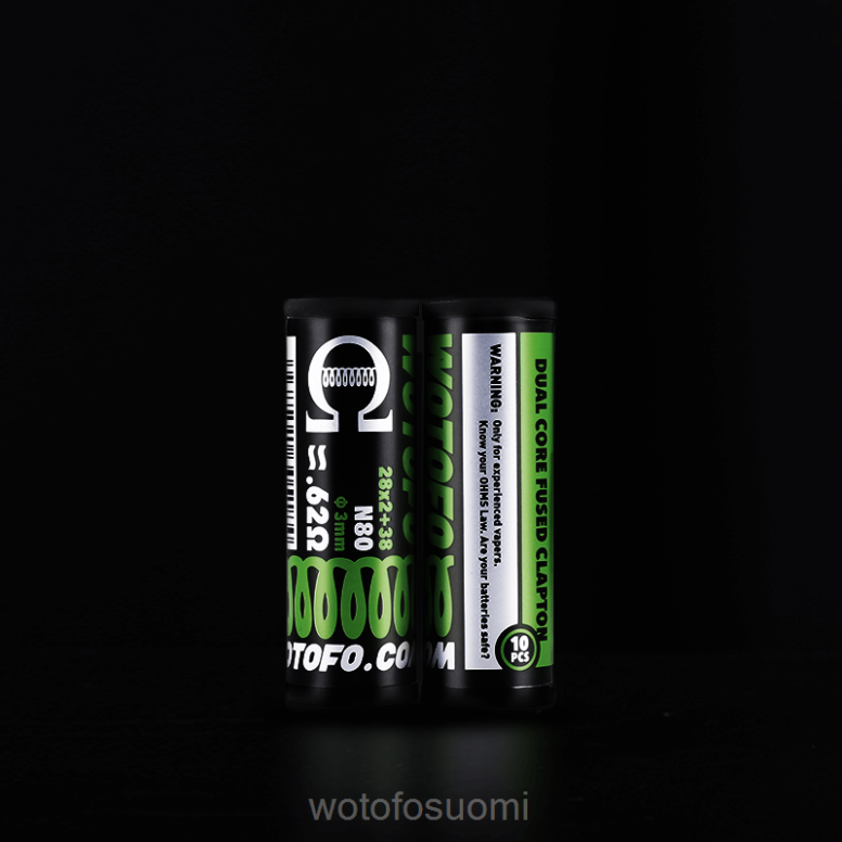 4Z6VH325 Wotofo valmiiksi rakennetut kelat kaksiytiminen sulatettu clapton 0,38 ohm 5kpl | Wotofo Flavors