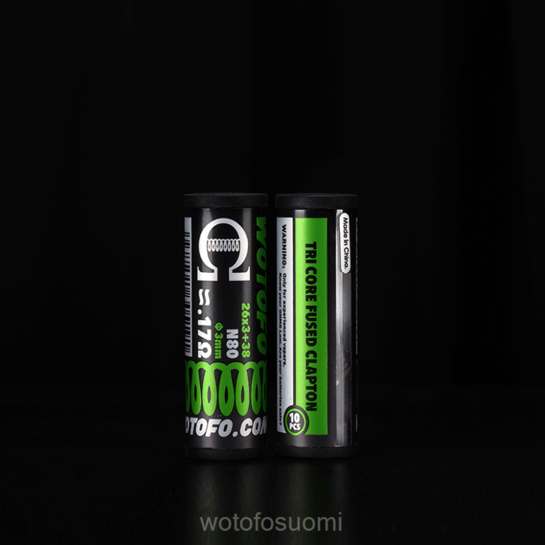 4Z6VH325 Wotofo valmiiksi rakennetut kelat kaksiytiminen sulatettu clapton 0,38 ohm 5kpl | Wotofo Flavors
