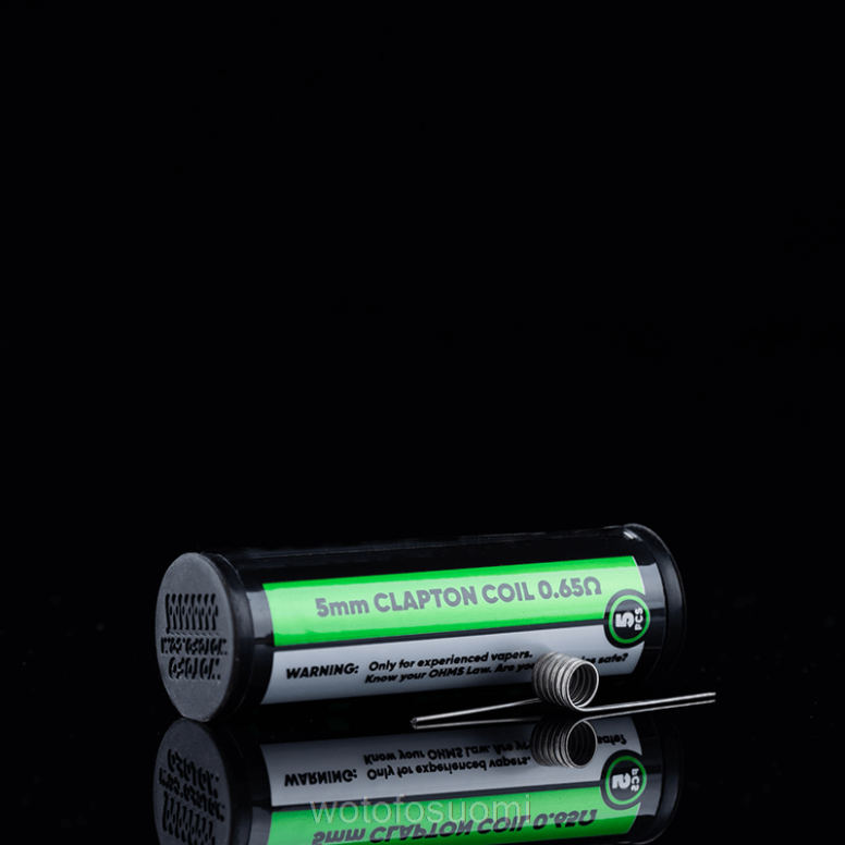 4Z6VH347 Wotofo id valmiiksi rakennettu kela kaksiytiminen sulatettu clapton 0,65 ohm 5 mm 5 kpl | Wotofo Vape Review