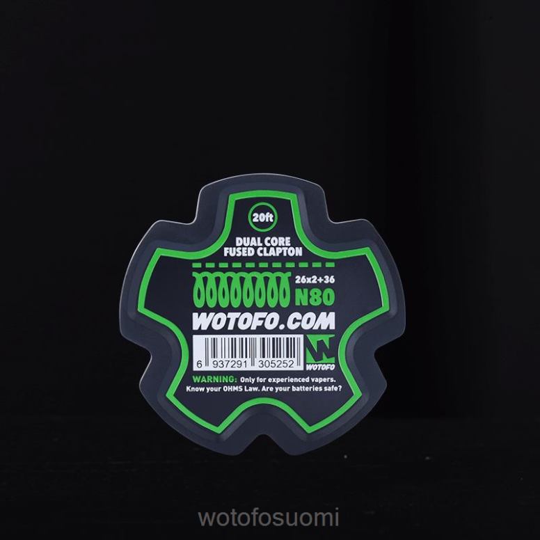 4Z6VH353 Wotofo valmiiksi rakennettu lankakela kaksiytiminen sulatettu clapton - 26*2+36 | Wotofo Shop Online