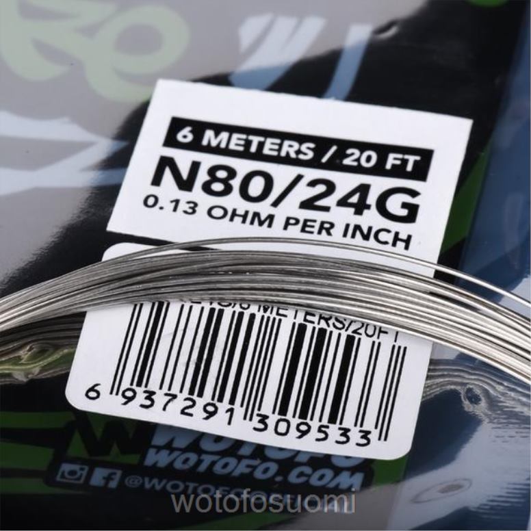 4Z6VH358 Wotofo valmiiksi rakennettu lankakela kolmiytiminen sulatettu clapton | Wotofo E-Cigarette