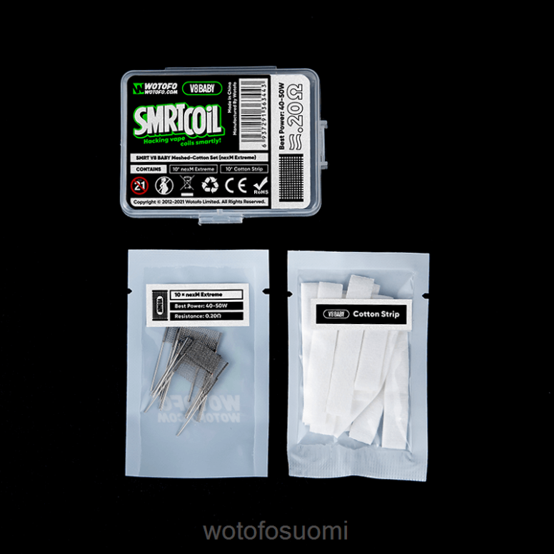 4Z6VH369 Wotofo SMRT v8 baby mesh-puuvillasetti nexmesh extreme | Wotofo Price