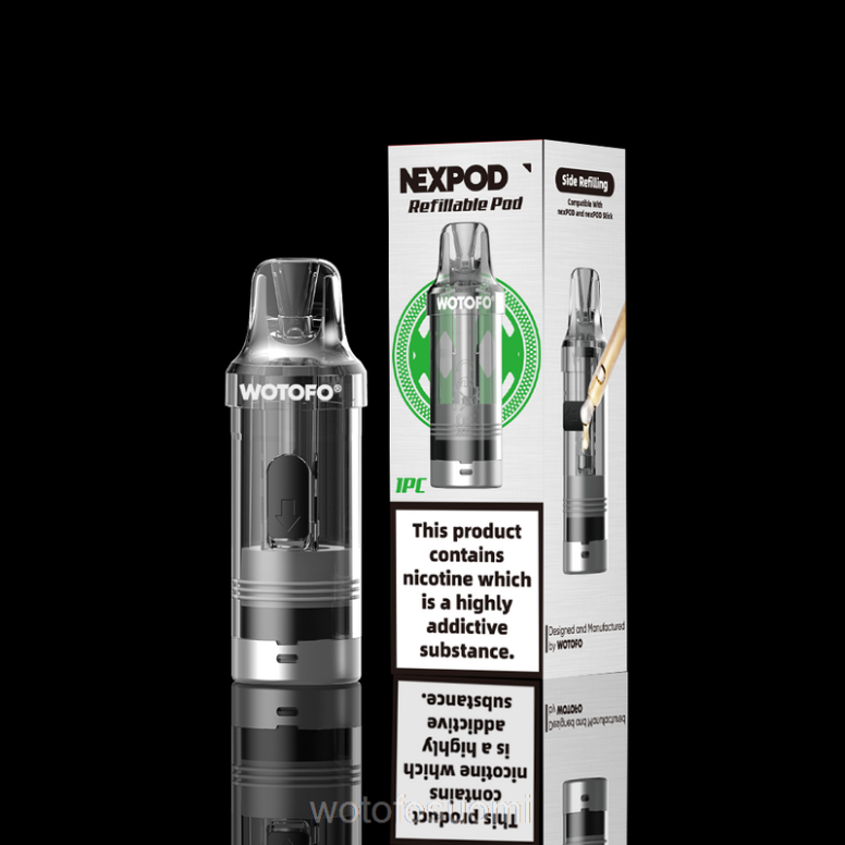 4Z6VH53 Wotofo NEXPOD uudelleen täytettävä pussi tavallinen versio | Wotofo Shop Online